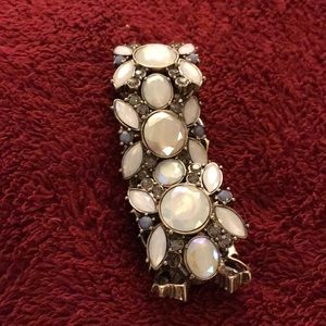 Antique styled bedazzled bracelet
